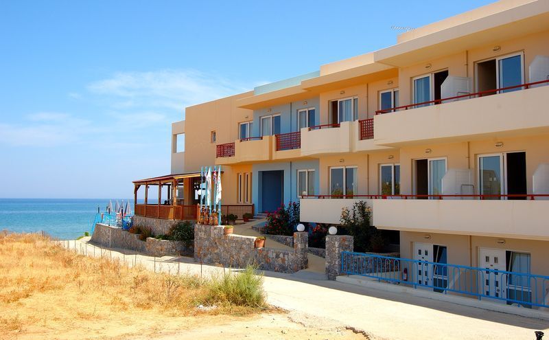 Danaos Beach Apartments Sfáka Exteriör bild